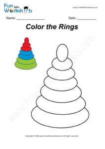 Rings - Colouring Worksheet