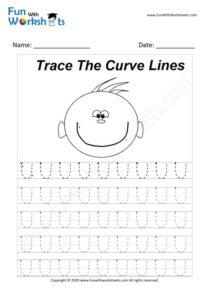 Trace the Curve Lines