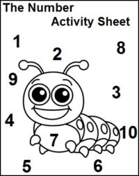 Number Activity worksheets
