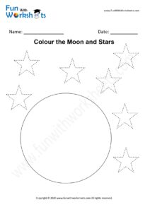 Shape Colouring Preschool worksheet