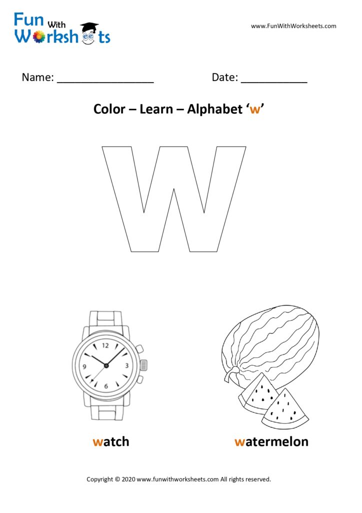Color Learn small alphabet w