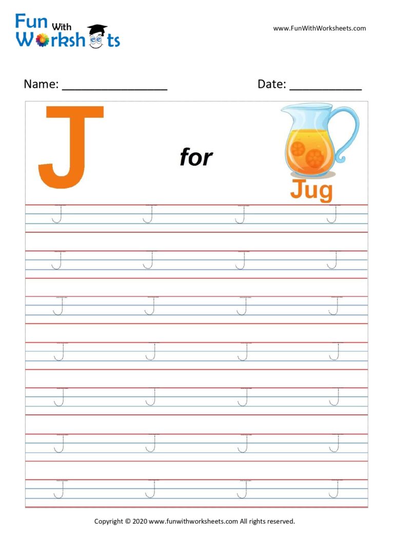 Capital Alphabet Tracing Worksheets - Free printable worksheets