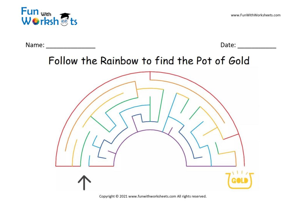 Maze Brain Teaser Worksheet 11