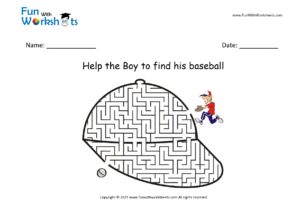 Maze Brain Teaser Worksheet 12