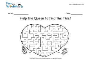 Maze Brain Teaser Worksheet 13