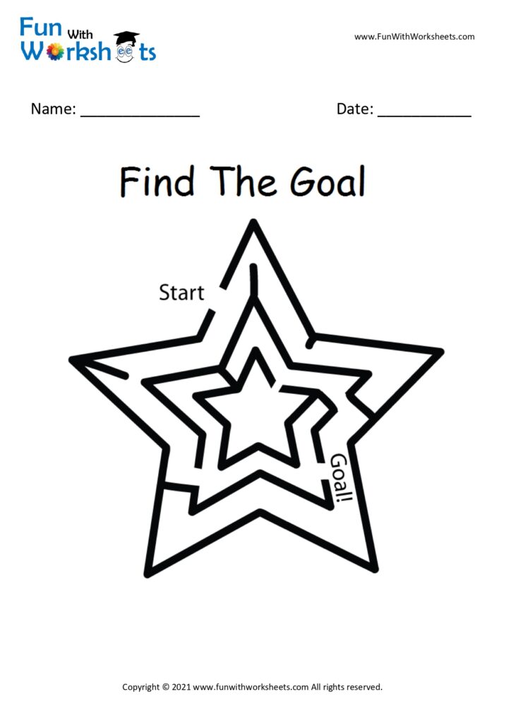 Maze Brain Teaser Worksheet 8