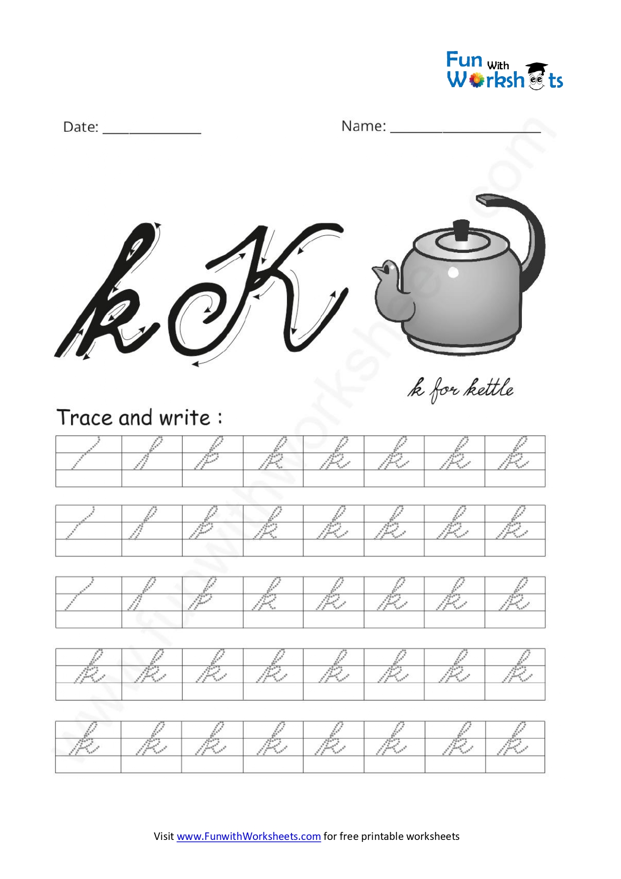 Free Printable Worksheets -Cursive Small letters Archives - Page 2 of 3 ...