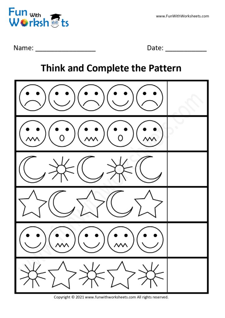 think-and-complete-the-pattern-activity-worksheet-9-free-printable