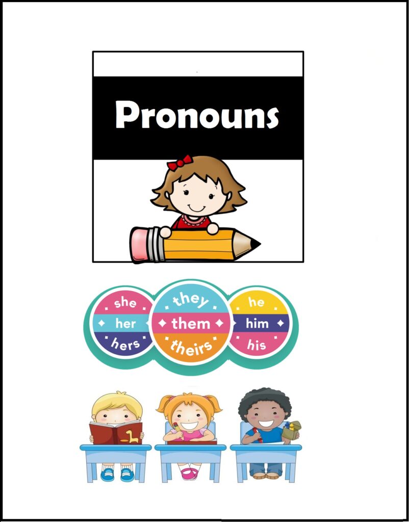 English Pronoun Learning And Practice Worksheets